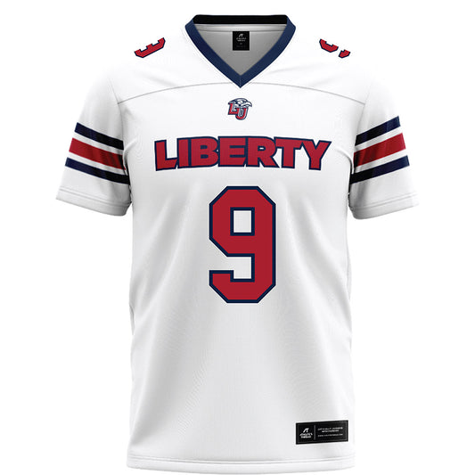 Liberty - NCAA Football : Donte Lee Jr - White Football Jersey-0