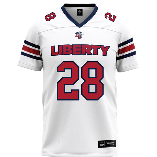 Liberty - NCAA Football : Colton McCoy - White Premium Football Jersey-0