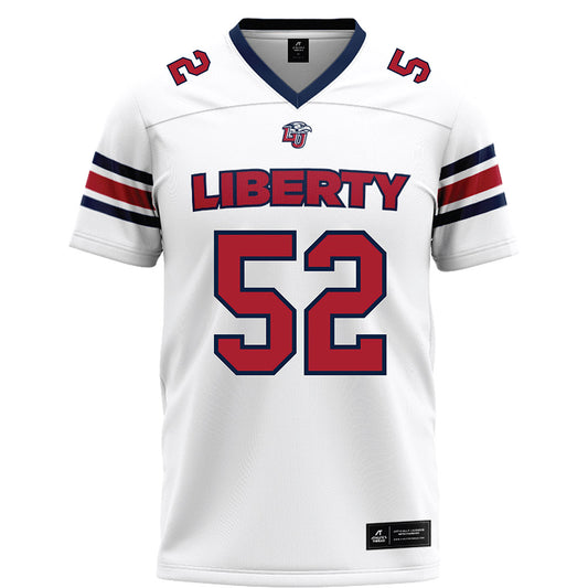 Liberty - NCAA Football : Jacob Taylor - White Football Jersey-0