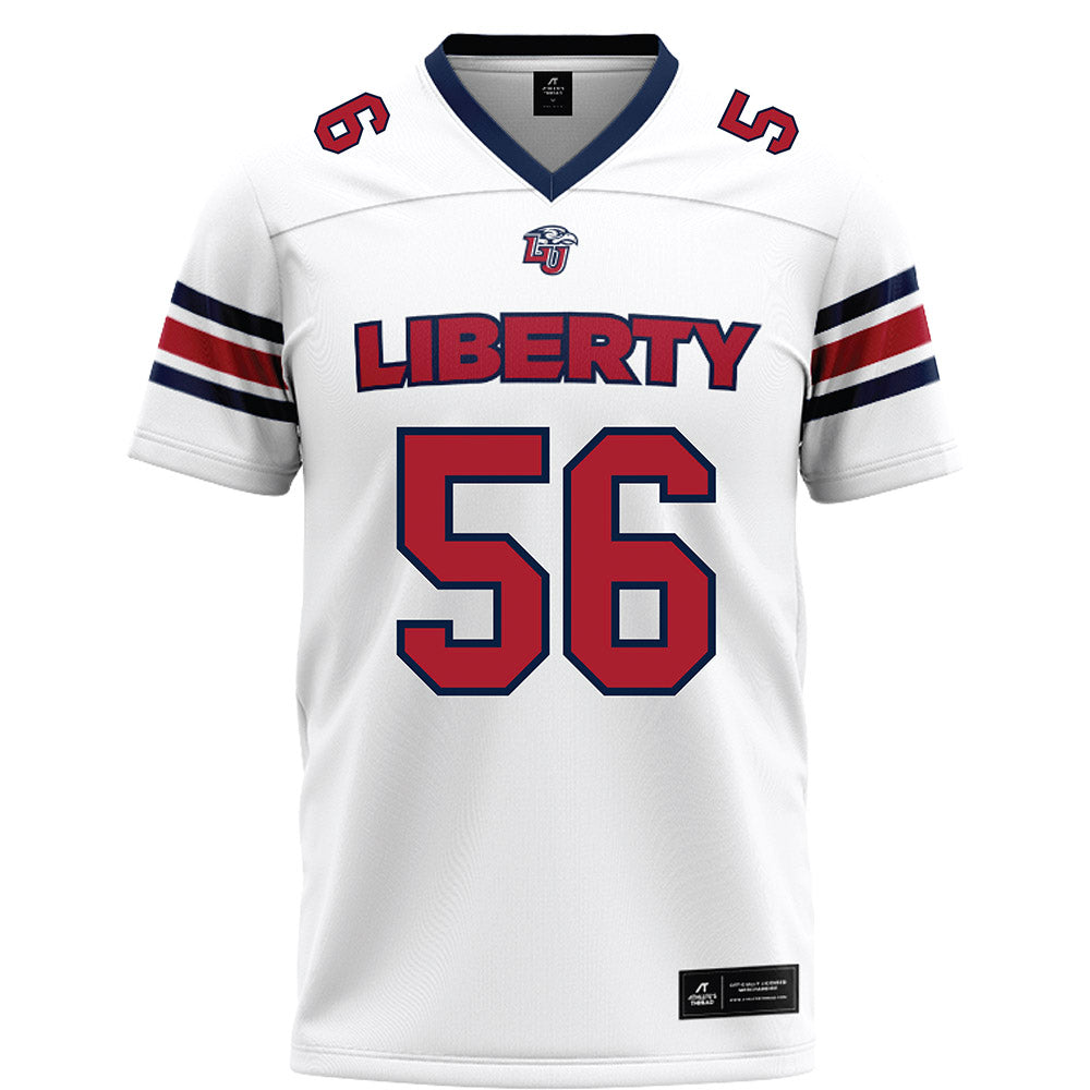 Liberty - NCAA Football : Samuel Cohen - White Football Jersey-0