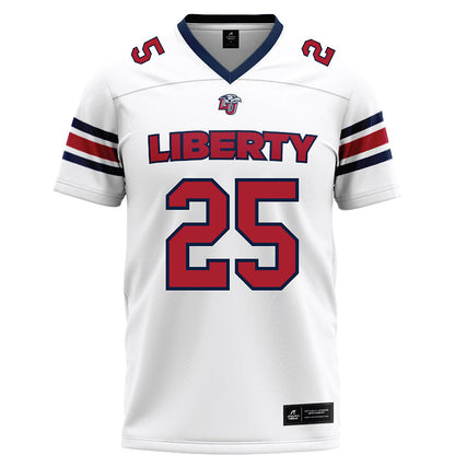 Liberty - NCAA Football : Malachi Fannin-Render - White Football Jersey-0