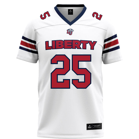 Liberty - NCAA Football : Malachi Fannin-Render - White Football Jersey-0