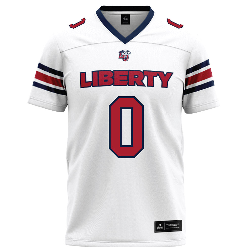 Liberty - NCAA Football : Jaylon Coleman - White Premium Football Jersey-0