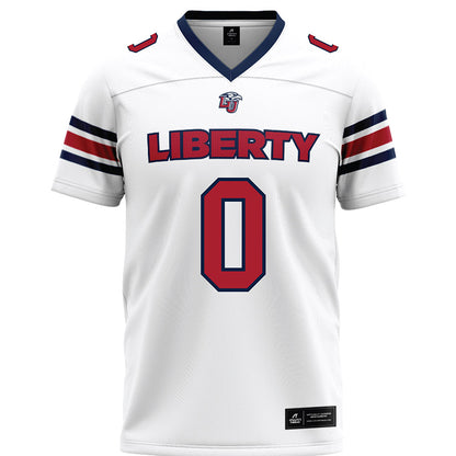 Liberty - NCAA Football : Jaylon Coleman - White Premium Football Jersey-0