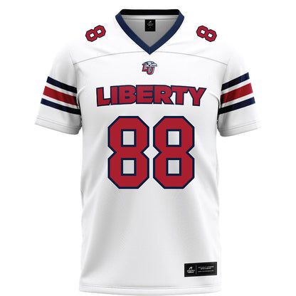 Liberty - NCAA Football : Kamron Cullins - White Football Jersey-0
