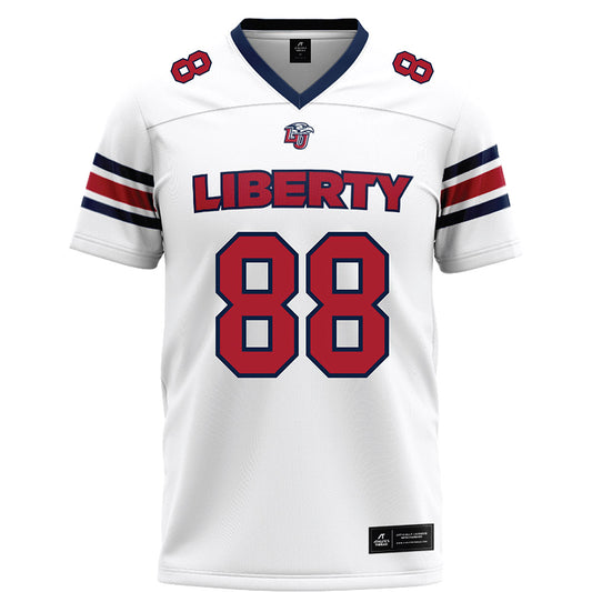 Liberty - NCAA Football : Kamron Cullins - White Football Jersey-0
