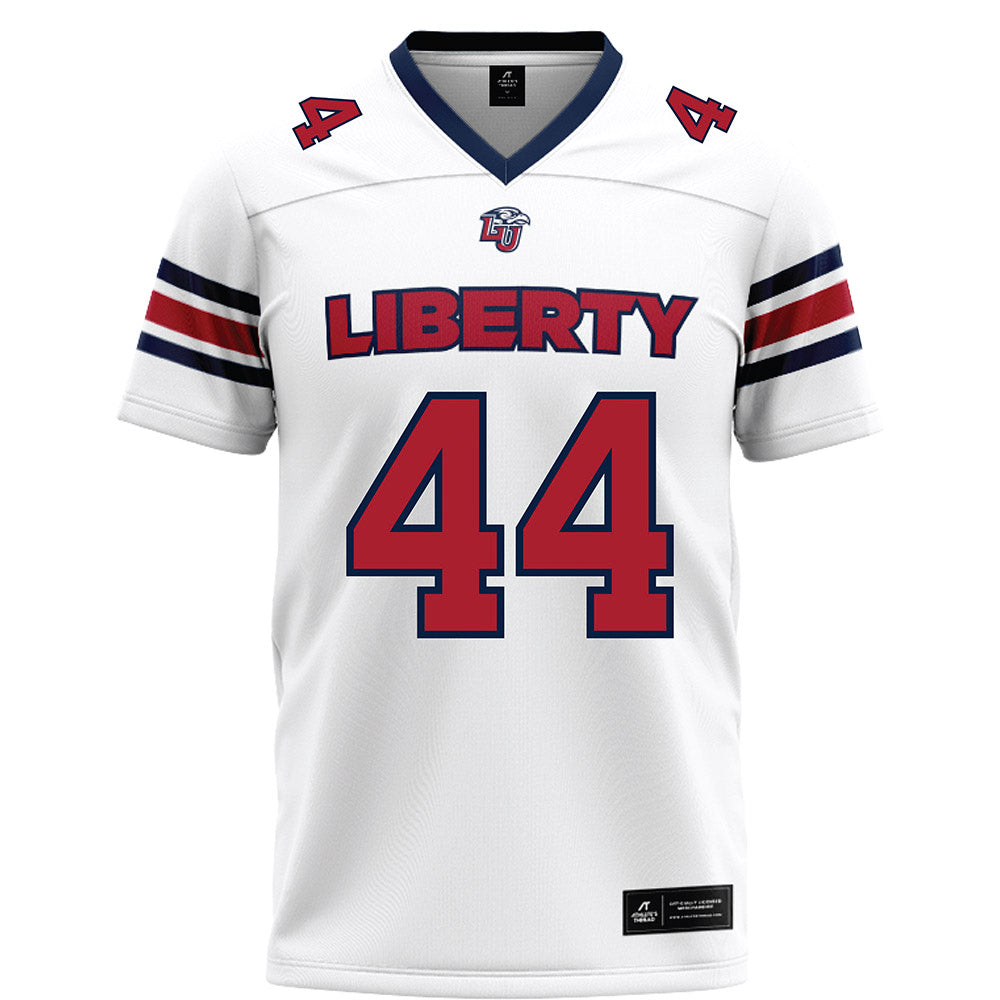 Liberty - NCAA Football : Joe Strickland - White Football Jersey-0