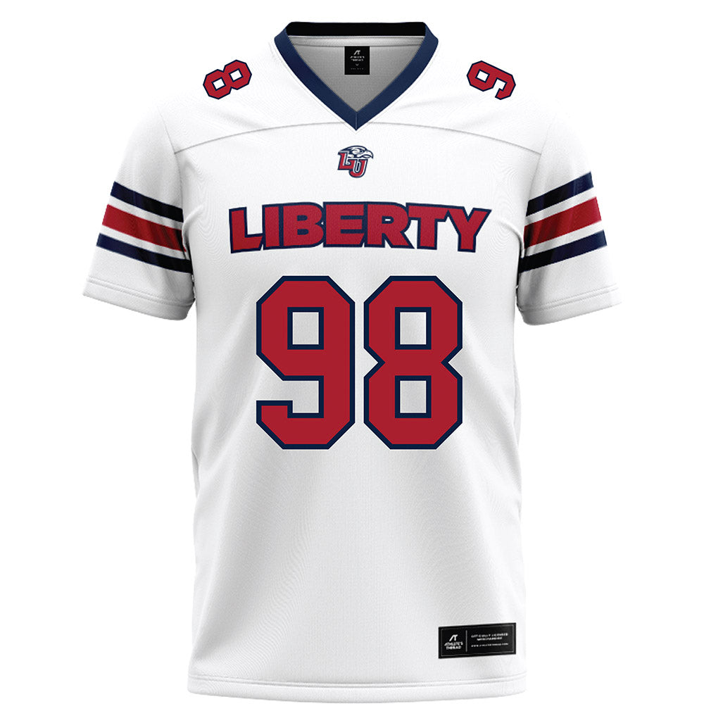 Liberty - NCAA Football : Tyler Black - White Football Jersey-0