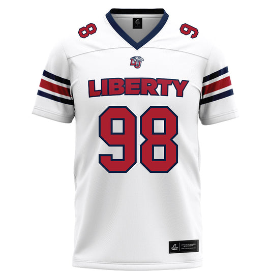 Liberty - NCAA Football : Tyler Black - White Football Jersey-0