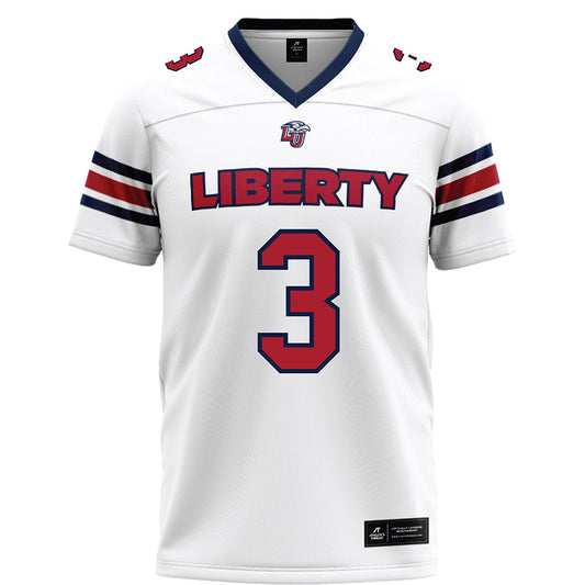 Liberty - NCAA Football : Jamari Person - White Football Jersey-0