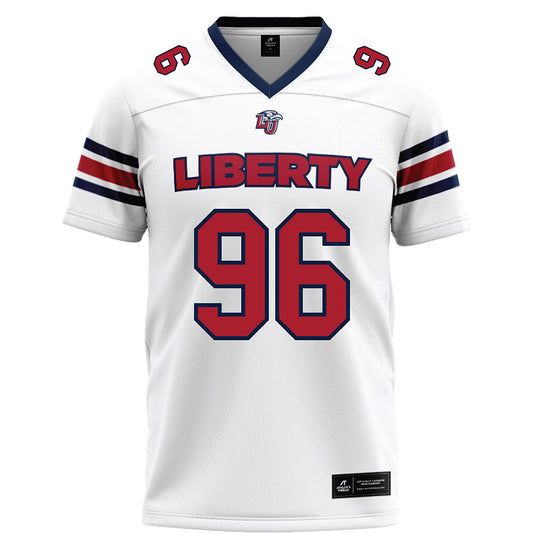 Liberty - NCAA Football : Gavin Askew - White Football Jersey-0