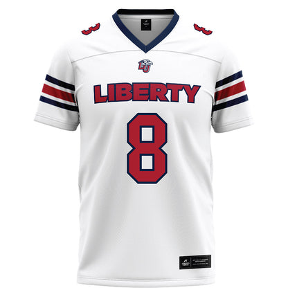 Liberty - NCAA Football : Brenton Williams - White Football Jersey-0
