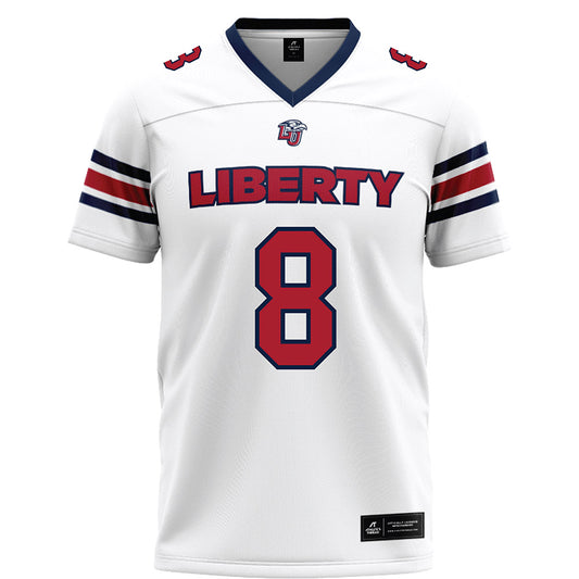 Liberty - NCAA Football : Brenton Williams - White Football Jersey-0