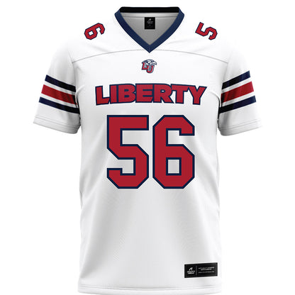 Liberty - NCAA Football : Samuel Cohen - White Premium Football Jersey-0