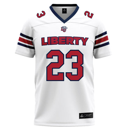 Liberty - NCAA Football : Myke Gunn - White Football Jersey-0