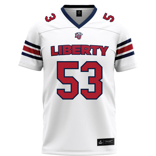 Liberty - NCAA Football : Kristyane Gregory - White Football Jersey