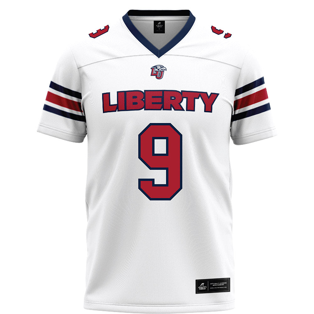 Liberty - NCAA Football : Timothy Spurlock II - White Football Jersey-0