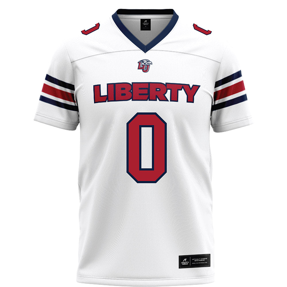 Liberty - NCAA Football : Jalon Rock - White Football Jersey-0
