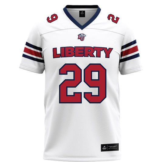 Liberty - NCAA Football : Akhori Jones - White Football Jersey-0