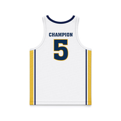 UTC - NCAA Men's Basketball : Frank Champion - White Basketball Jersey-1