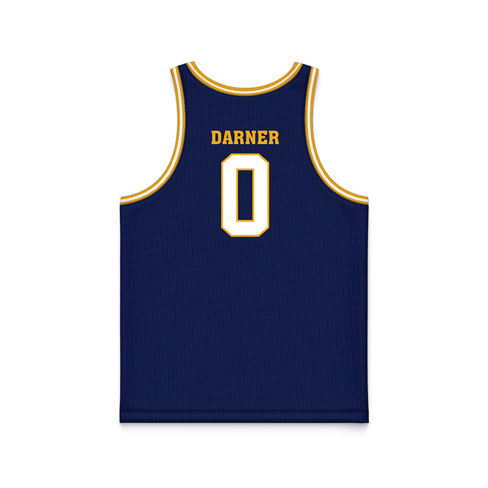 UTC - NCAA Men's Basketball : Tate Darner - Navy Basketball Jersey-1