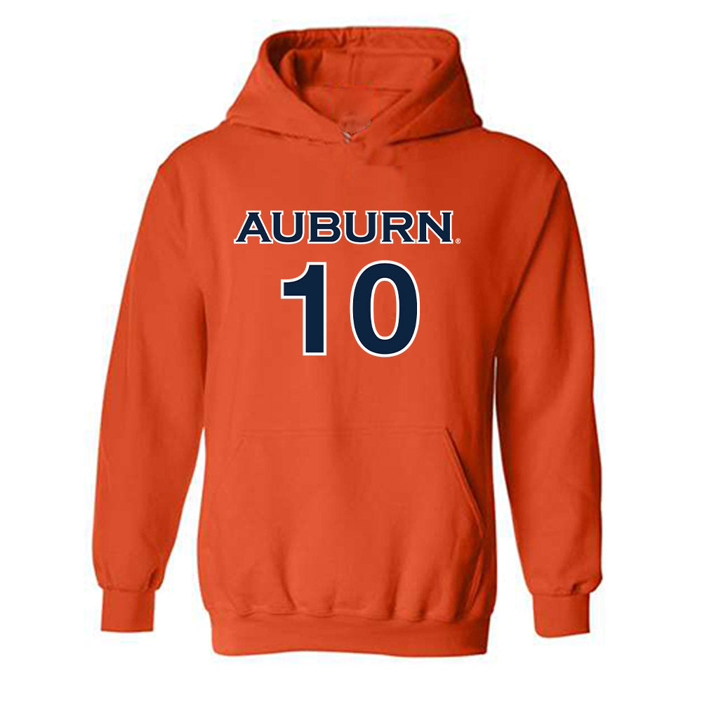 Auburn - NCAA Women's Soccer : Grace Ivey - Replica Shersey Hooded Sweatshirt-0
