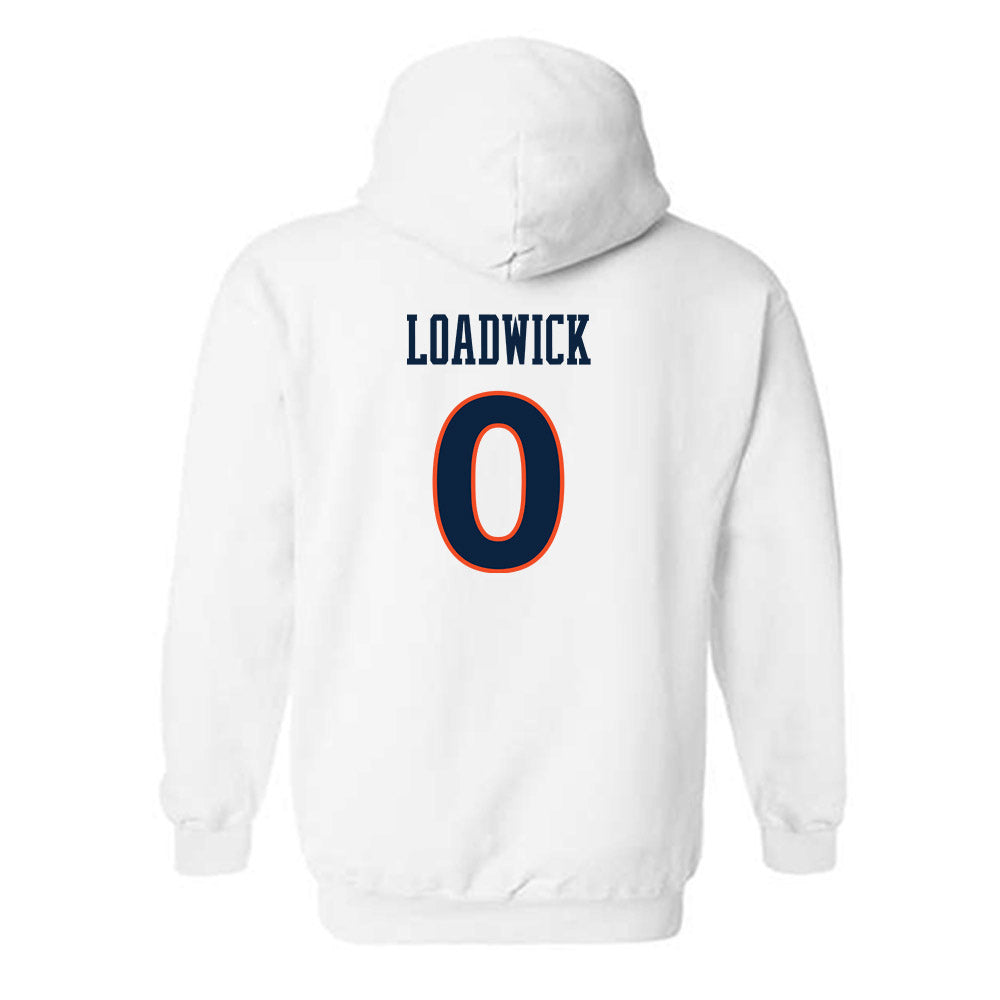 Auburn - NCAA Women's Soccer : Malia Loadwick - Replica Shersey Hooded Sweatshirt-1