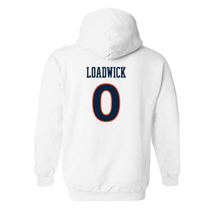 Auburn - NCAA Women's Soccer : Malia Loadwick - Replica Shersey Hooded Sweatshirt-1