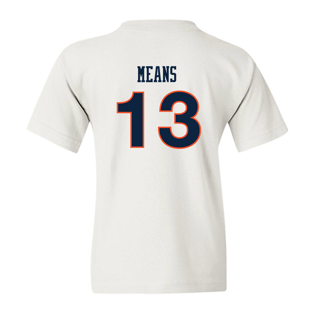 Auburn - NCAA Women's Soccer : Asha Means - Replica Shersey Youth T-Shirt-1
