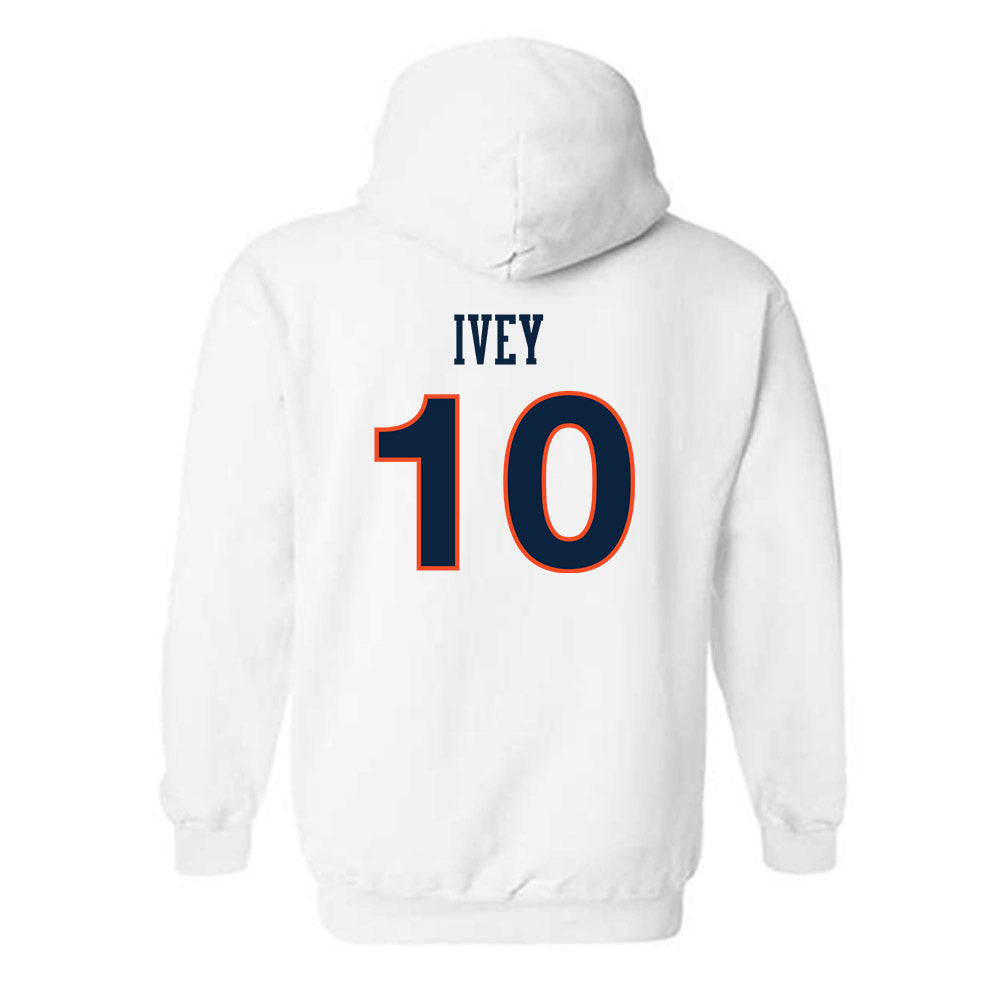 Auburn - NCAA Women's Soccer : Grace Ivey - Replica Shersey Hooded Sweatshirt-1