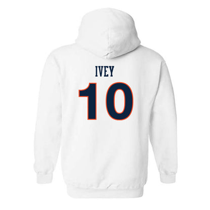 Auburn - NCAA Women's Soccer : Grace Ivey - Replica Shersey Hooded Sweatshirt-1