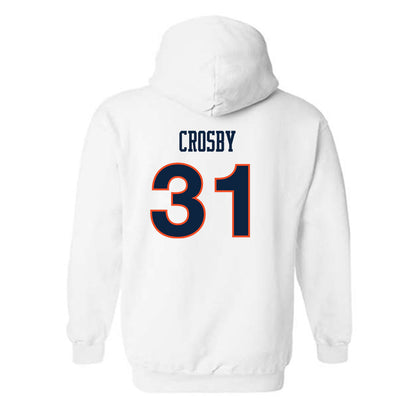 Auburn - NCAA Women's Soccer : Jordyn Crosby - Replica Shersey Hooded Sweatshirt