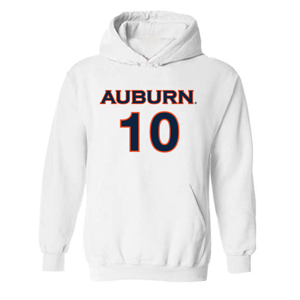 Auburn - NCAA Women's Soccer : Grace Ivey - Replica Shersey Hooded Sweatshirt-0