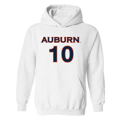 Auburn - NCAA Women's Soccer : Grace Ivey - Replica Shersey Hooded Sweatshirt-0