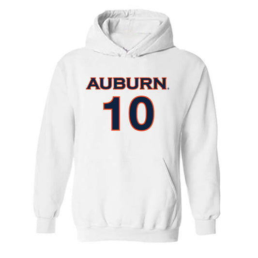 Auburn - NCAA Women's Soccer : Grace Ivey - Replica Shersey Hooded Sweatshirt-0