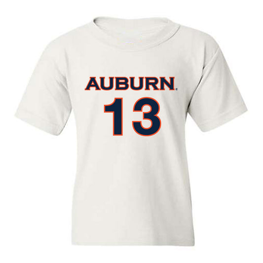 Auburn - NCAA Women's Soccer : Asha Means - Replica Shersey Youth T-Shirt-0