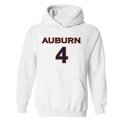Auburn - NCAA Women's Soccer : Taylor Chism - Replica Shersey Hooded Sweatshirt-0