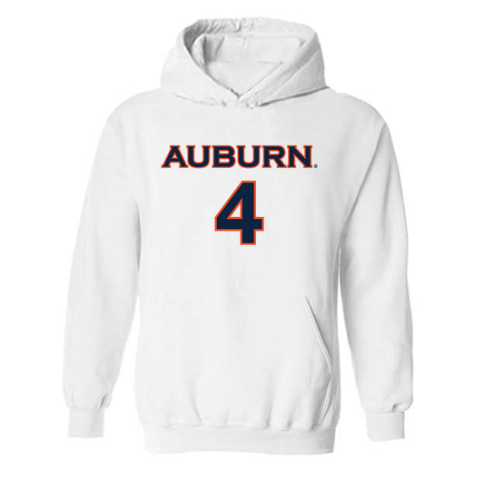 Auburn - NCAA Women's Soccer : Taylor Chism - Replica Shersey Hooded Sweatshirt-0