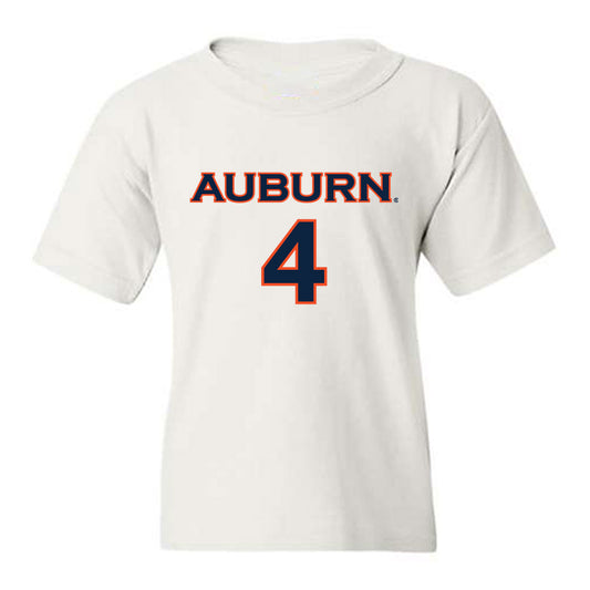 Auburn - NCAA Women's Soccer : Taylor Chism - Replica Shersey Youth T-Shirt-0
