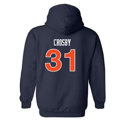 Auburn - NCAA Women's Soccer : Jordyn Crosby - Replica Shersey Hooded Sweatshirt