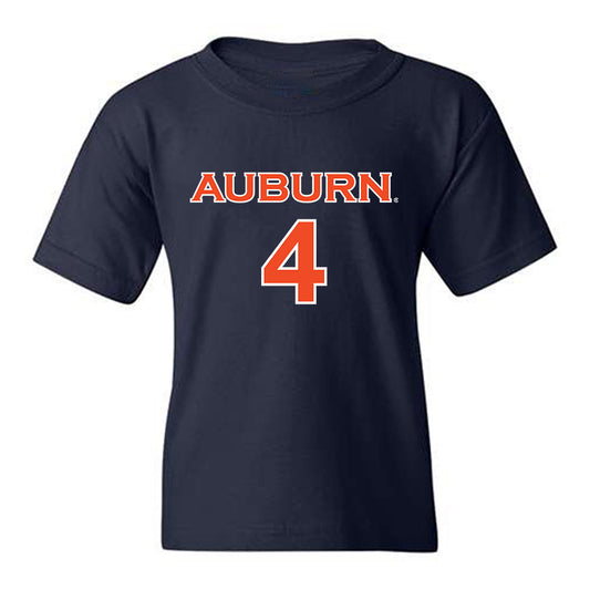 Auburn - NCAA Women's Soccer : Taylor Chism - Replica Shersey Youth T-Shirt-0
