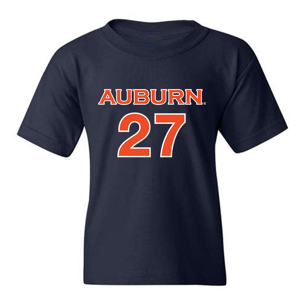 Auburn - NCAA Women's Soccer : Ava Caldwell - Youth T-Shirt