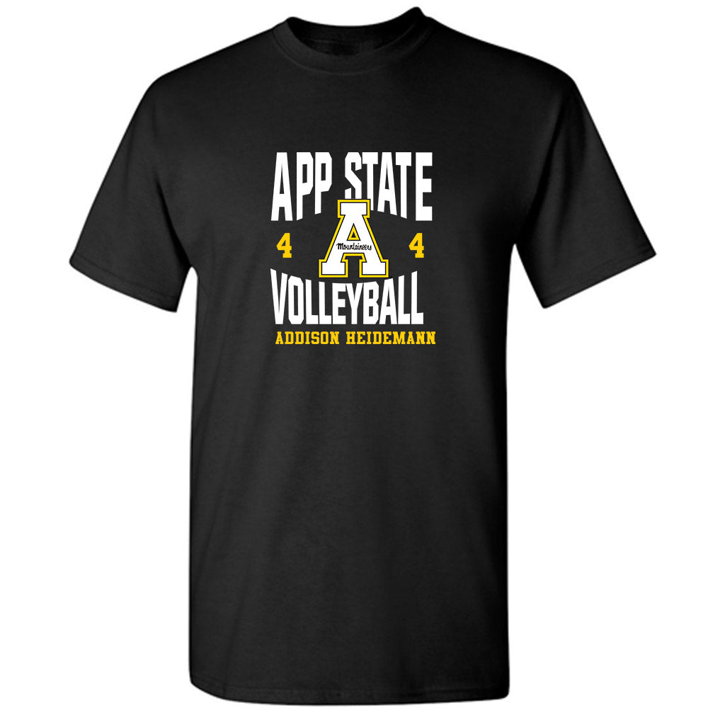 App State - NCAA Women's Volleyball : Addison Heidemann - Fashion Shersey T-Shirt-0