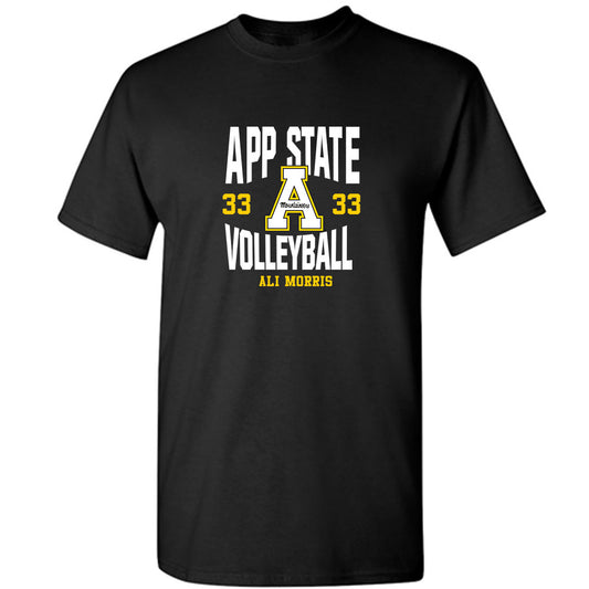 App State - NCAA Women's Volleyball : Ali Morris - Fashion Shersey T-Shirt-0