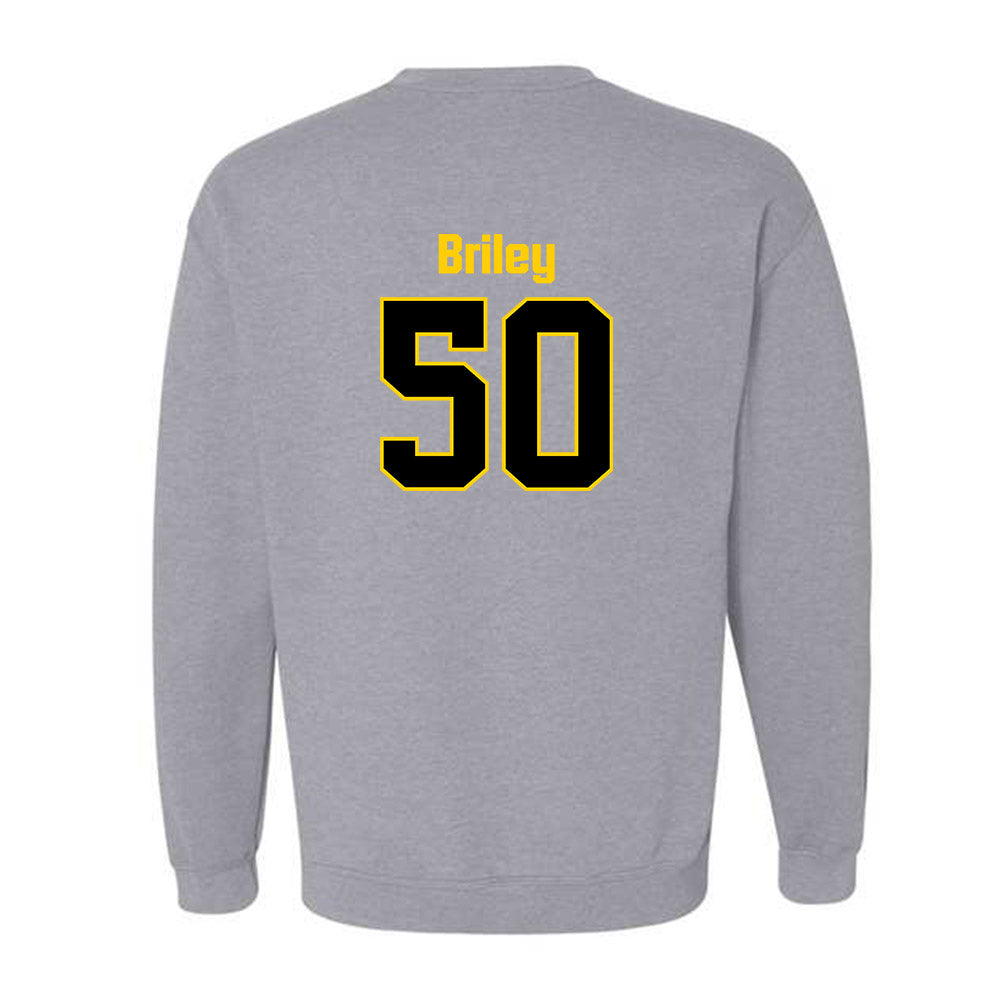 App State - NCAA Football : Jackson Briley - Classic Shersey Crewneck Sweatshirt-1