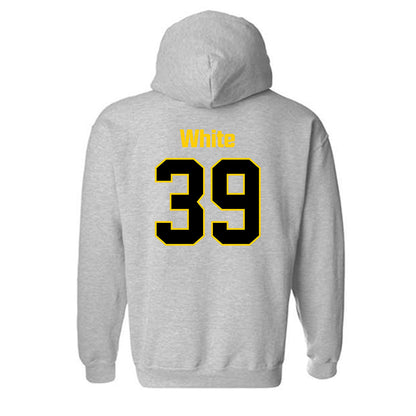 App State - NCAA Football : Kavin White - Classic Shersey Hooded Sweatshirt-1