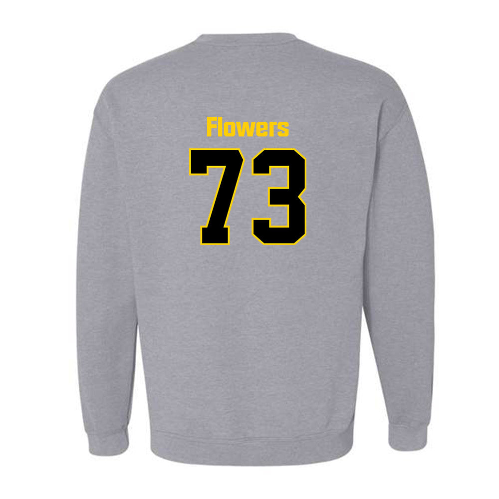 App State - NCAA Football : Will Flowers - Classic Shersey Crewneck Sweatshirt-1