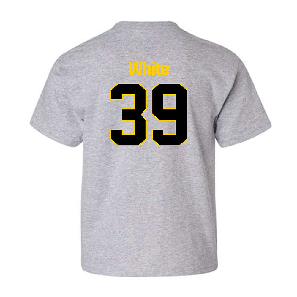 App State - NCAA Football : Kavin White - Classic Shersey Youth T-Shirt-1