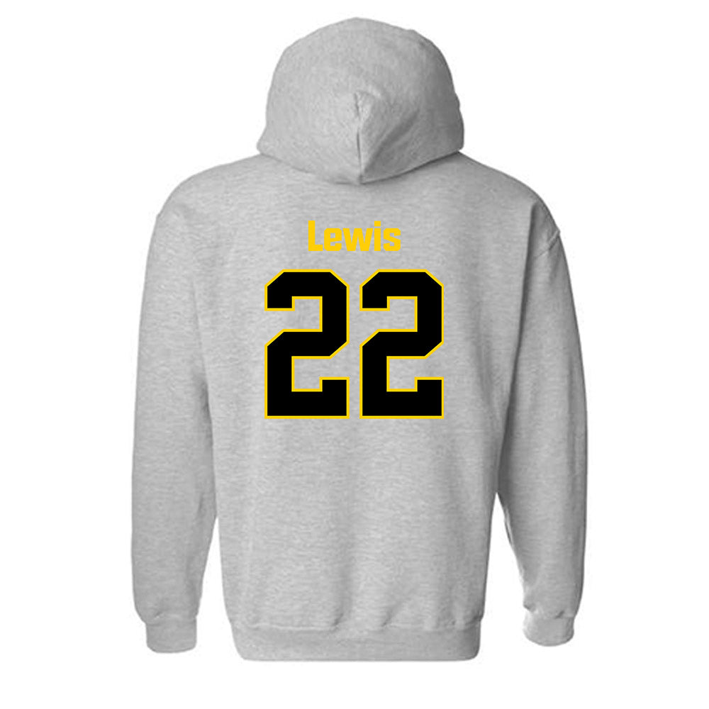 App State - NCAA Football : Jaquari Lewis - Classic Shersey Hooded Sweatshirt-1