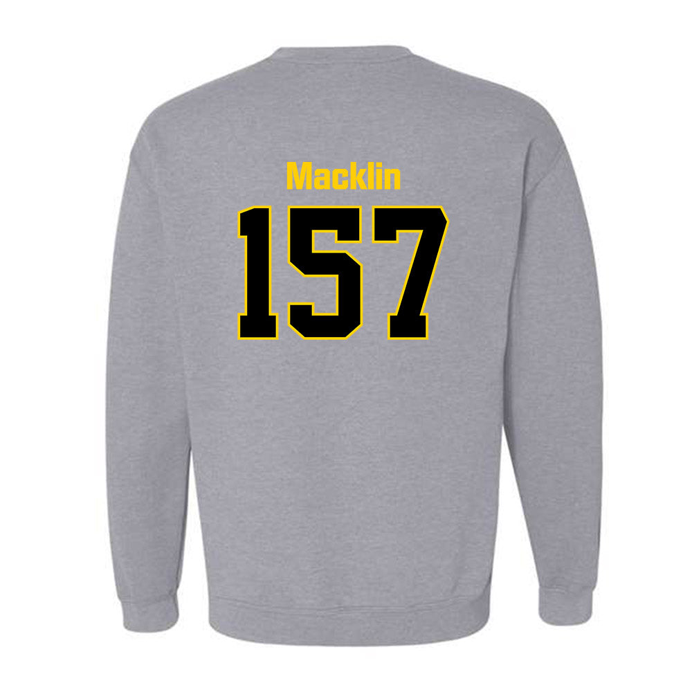 App State - NCAA Wrestling : Desmond Macklin - Classic Shersey Crewneck Sweatshirt-1